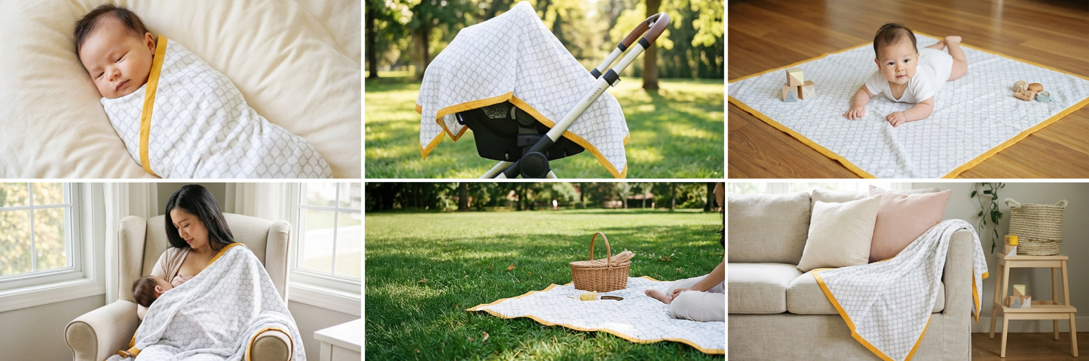 A Dohar Receiving Blanket is a lightweight and breathable blanket designed for newborns and infants. Meghan Markle was seen wrapping her baby, Archie, in a Malabar Baby Erawan Dohar, showcasing its gentle and versatile comfort.