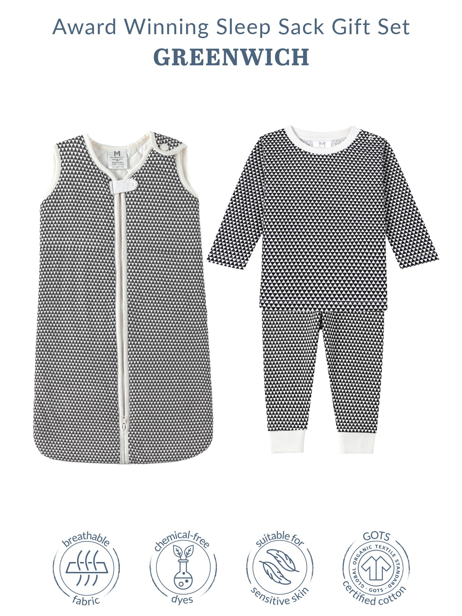 GREENWICH - Award Winning Sleep Sack Gift Set