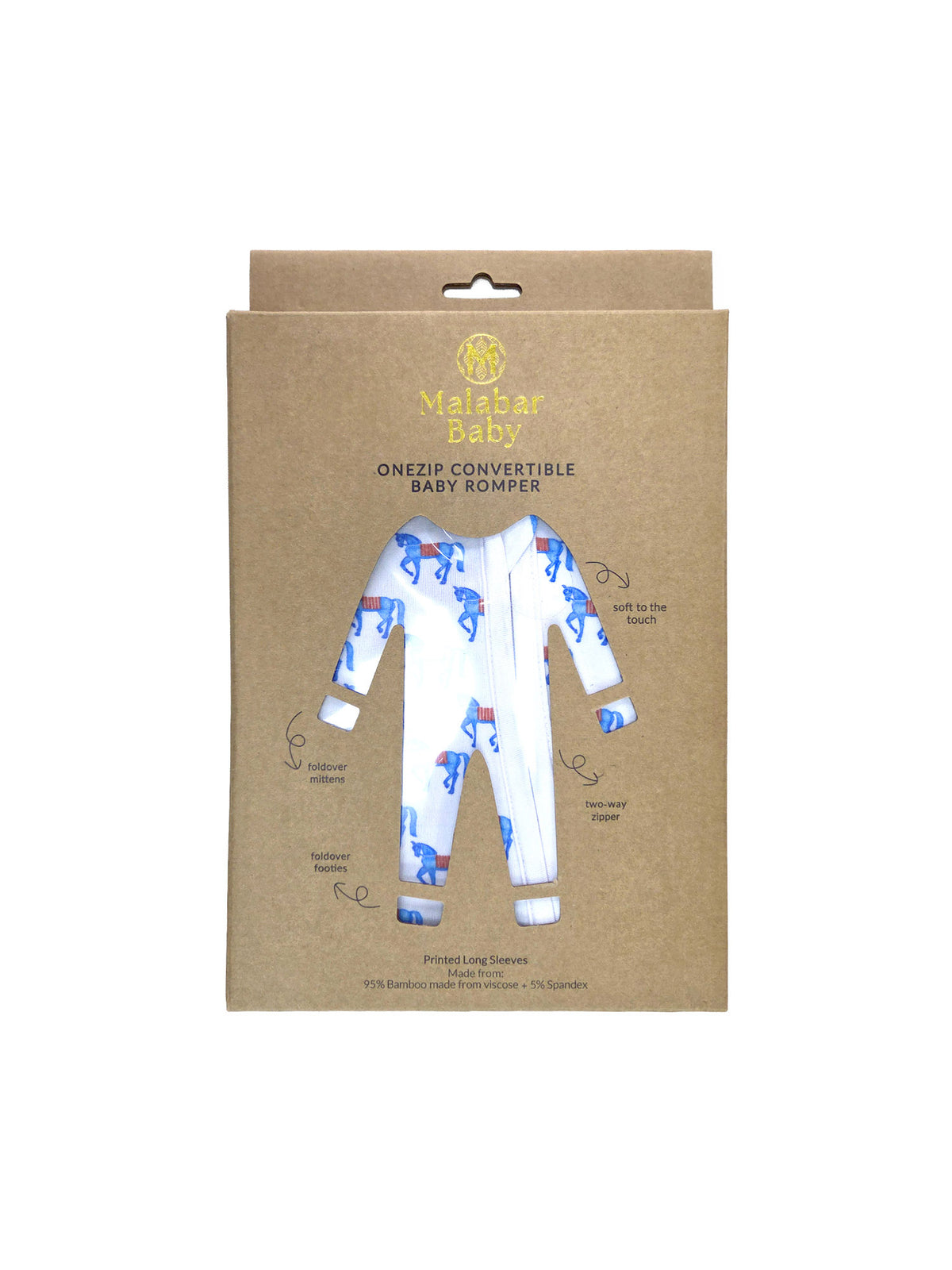 Pre-Order Babygrow Romper - Lucky Horse