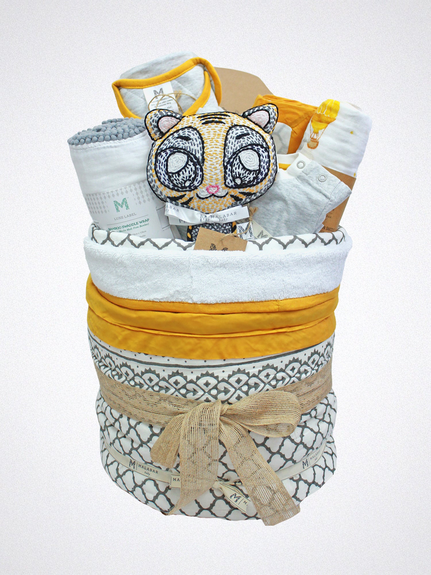 Best Baby Gift Hamper by Malabar Baby for Baby Shower & New Parents — Thoughtful Gift Set, Organic Baby Gift, Baby Shower Gift, New Parent Gift, Baby Care Gift, Baby Essentials Gift