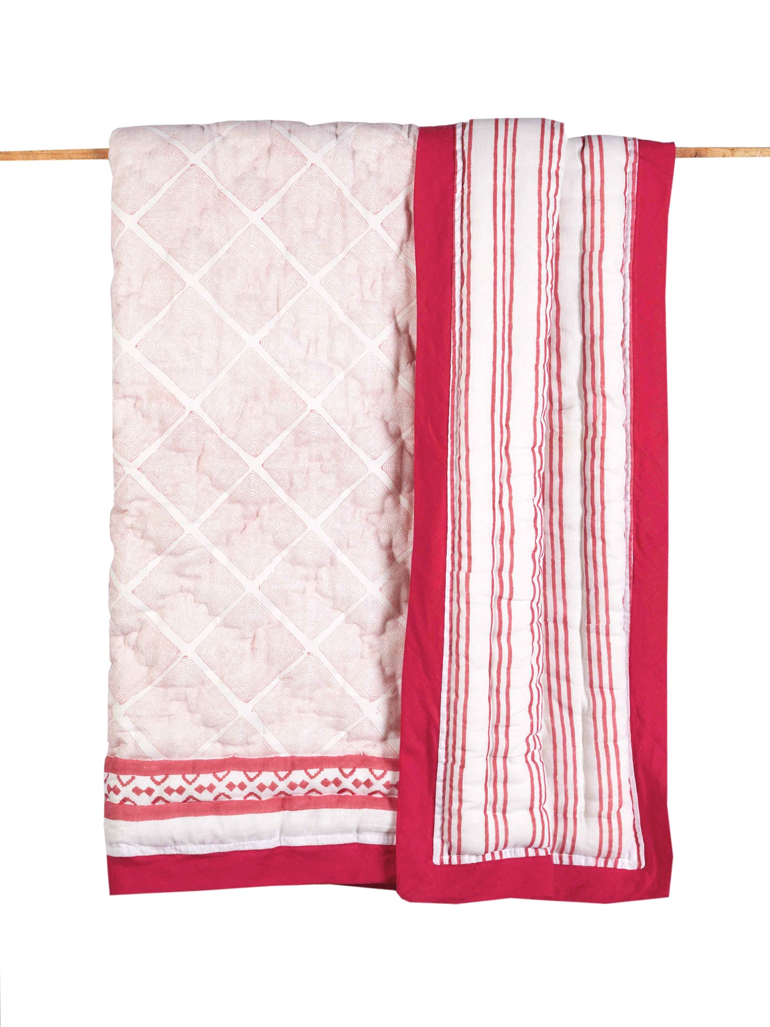 Cairo Pink Baby Quilt