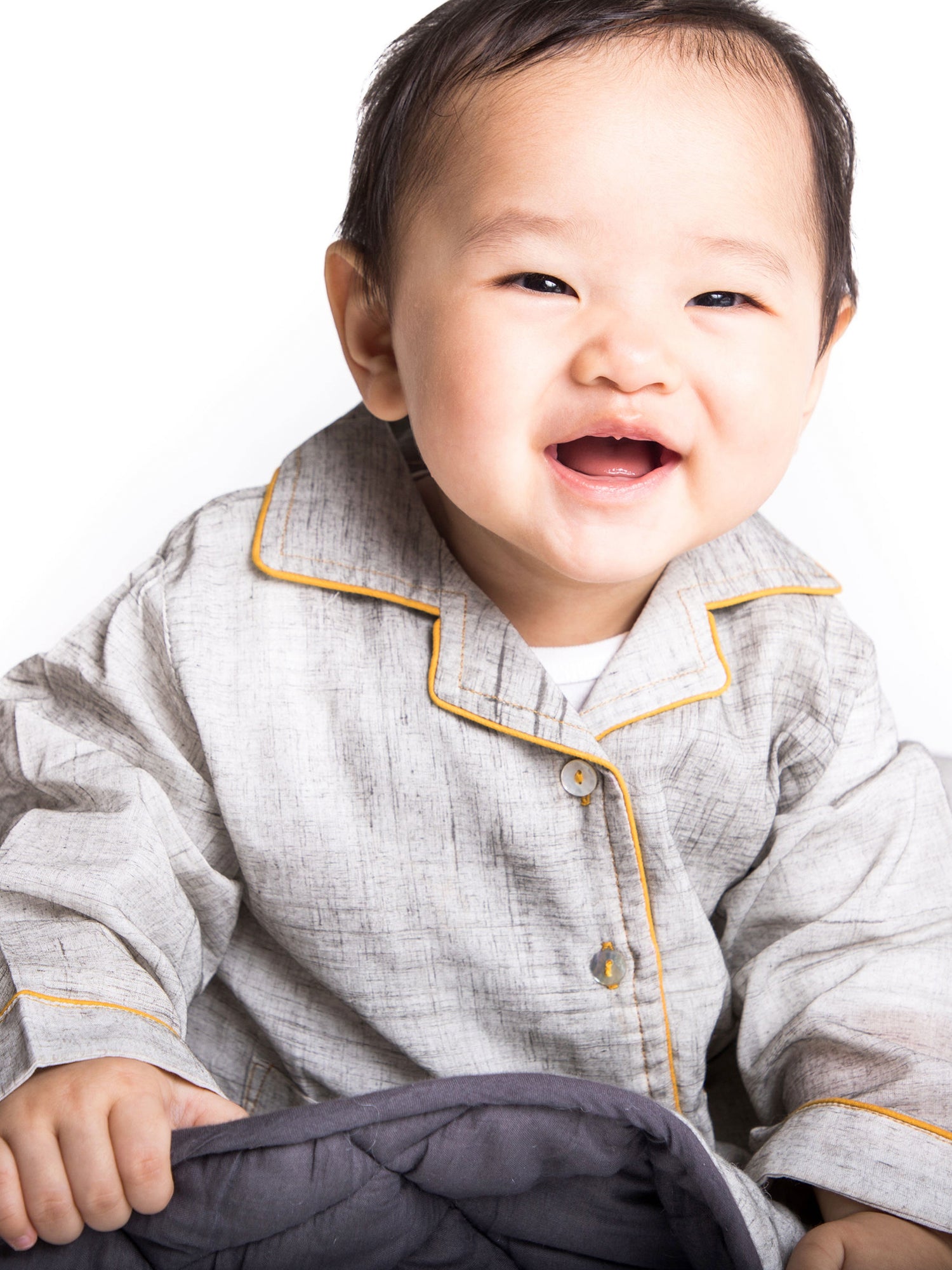 Children's Loungewear PJ Set - Erawan (Grey)