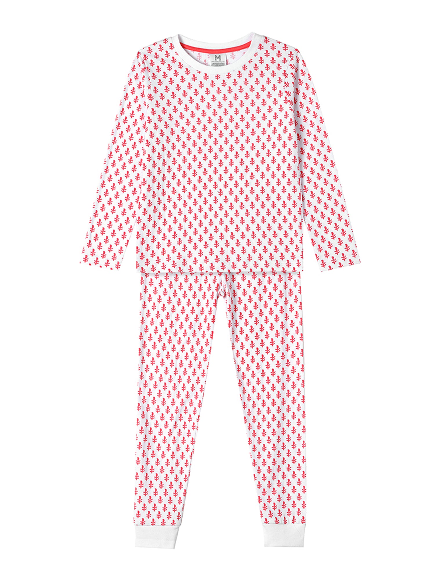 Toddler & Big Kid Cotton Knit PJ Set (Pink City)