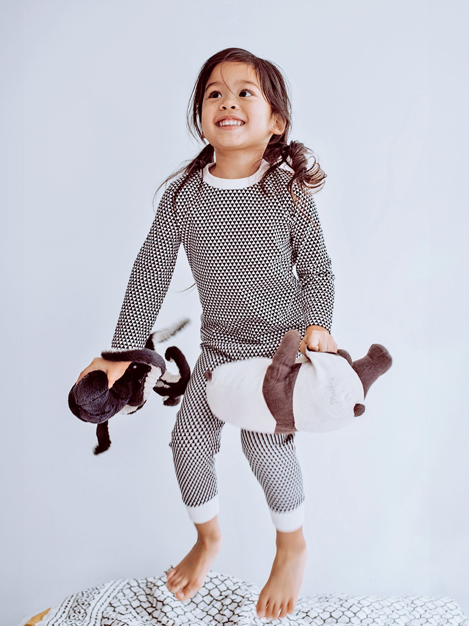 Toddler & Big Kid Cotton Knit PJ Set (Greenwich)