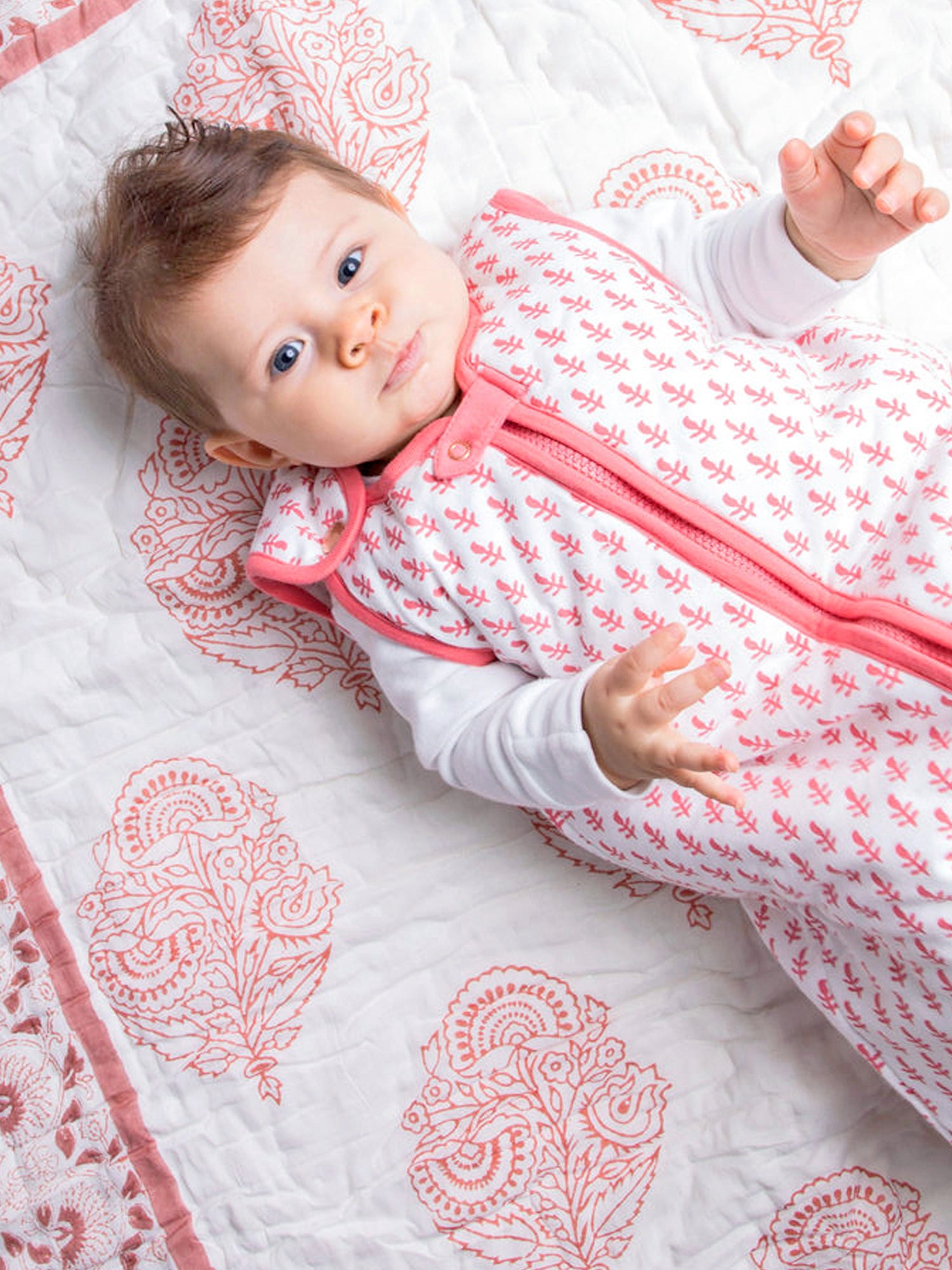 Pink City Baby Quilt