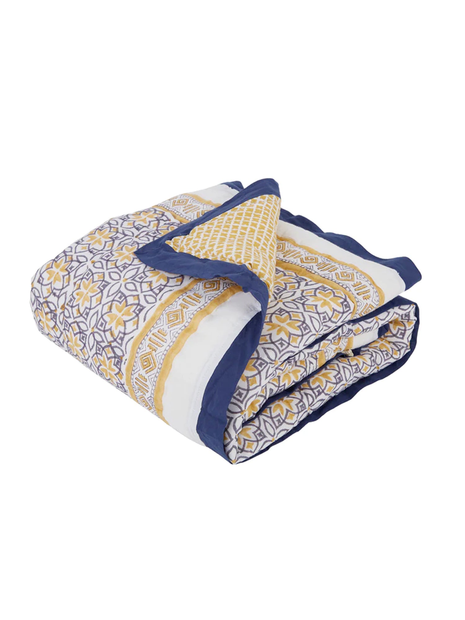 Seminyak Blue Baby Quilt