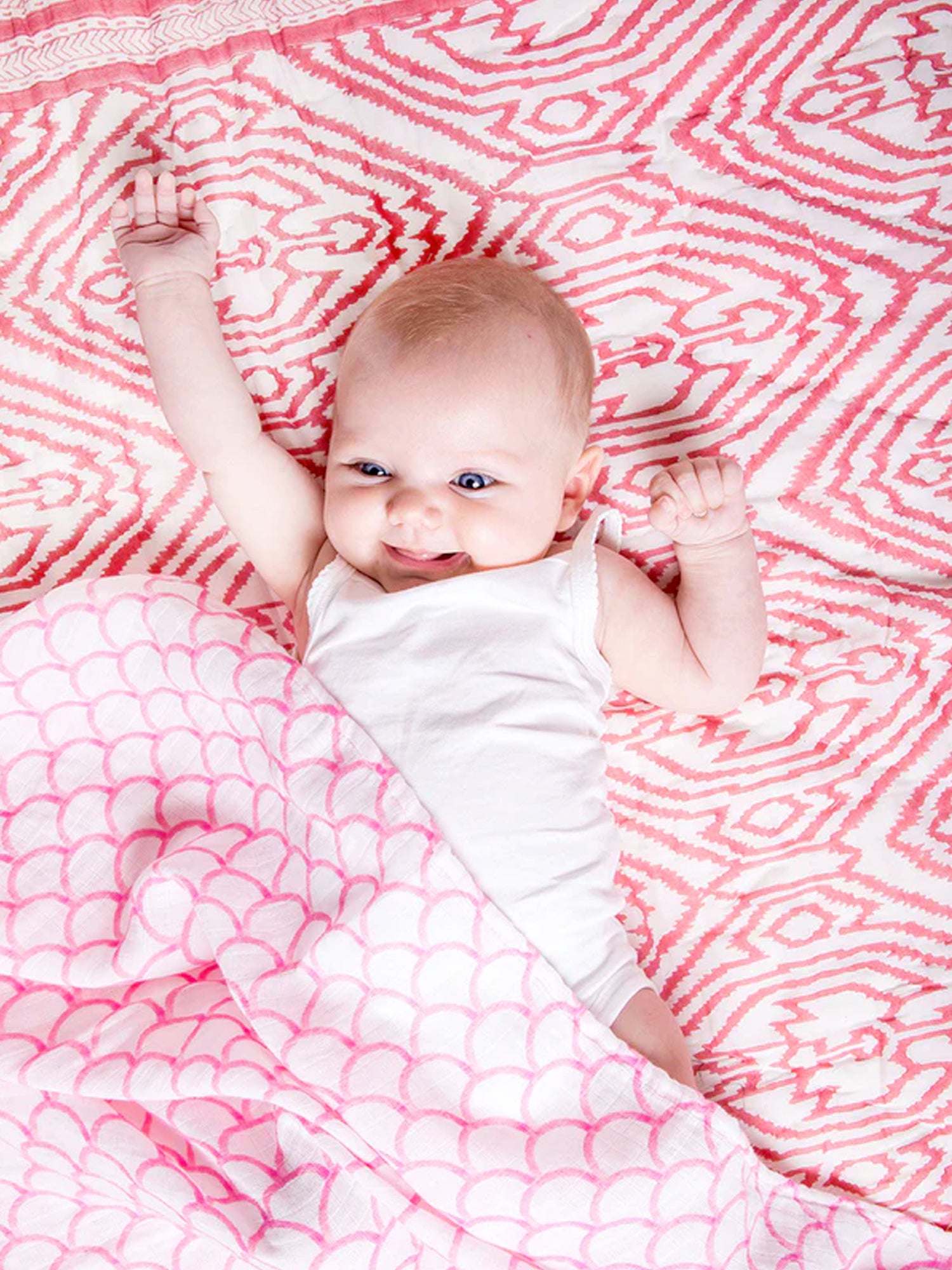 Southside Pink Baby Quilt