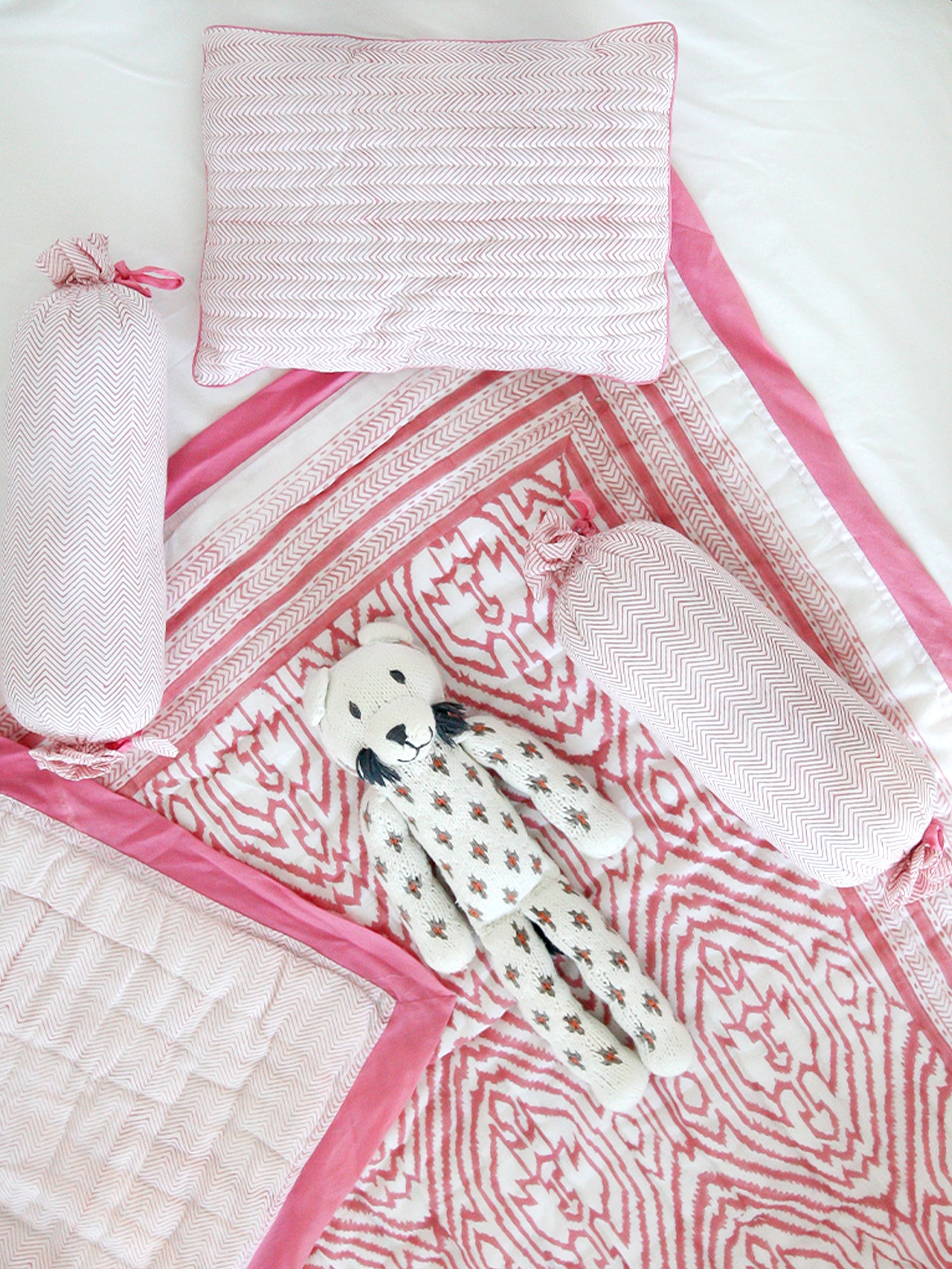 Southside Pink Baby Quilt