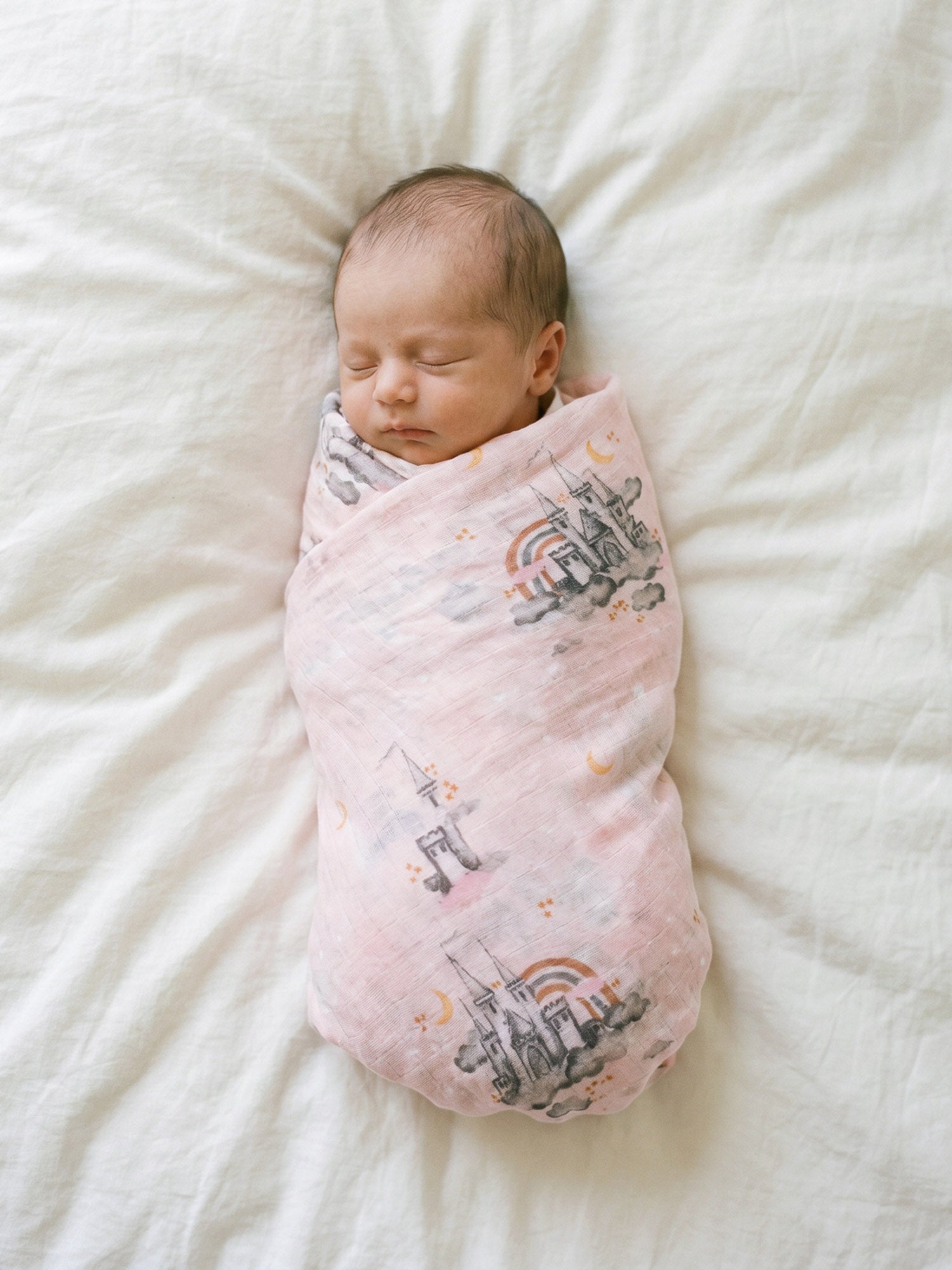 Organic Swaddle - Castles