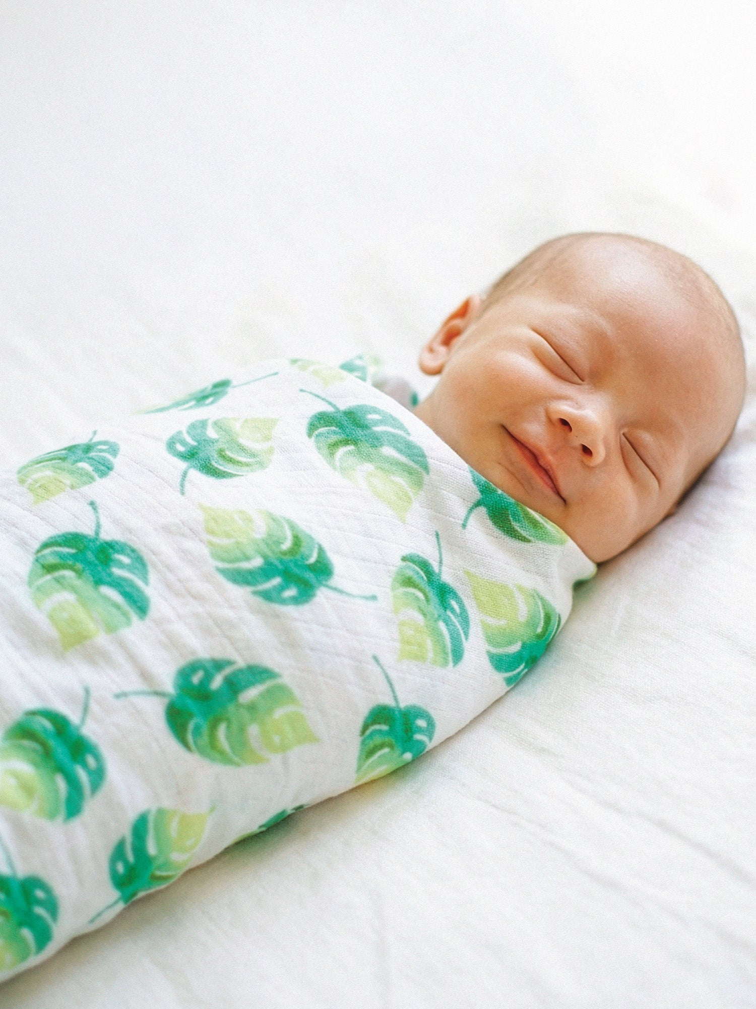 Organic Swaddle - Leaf