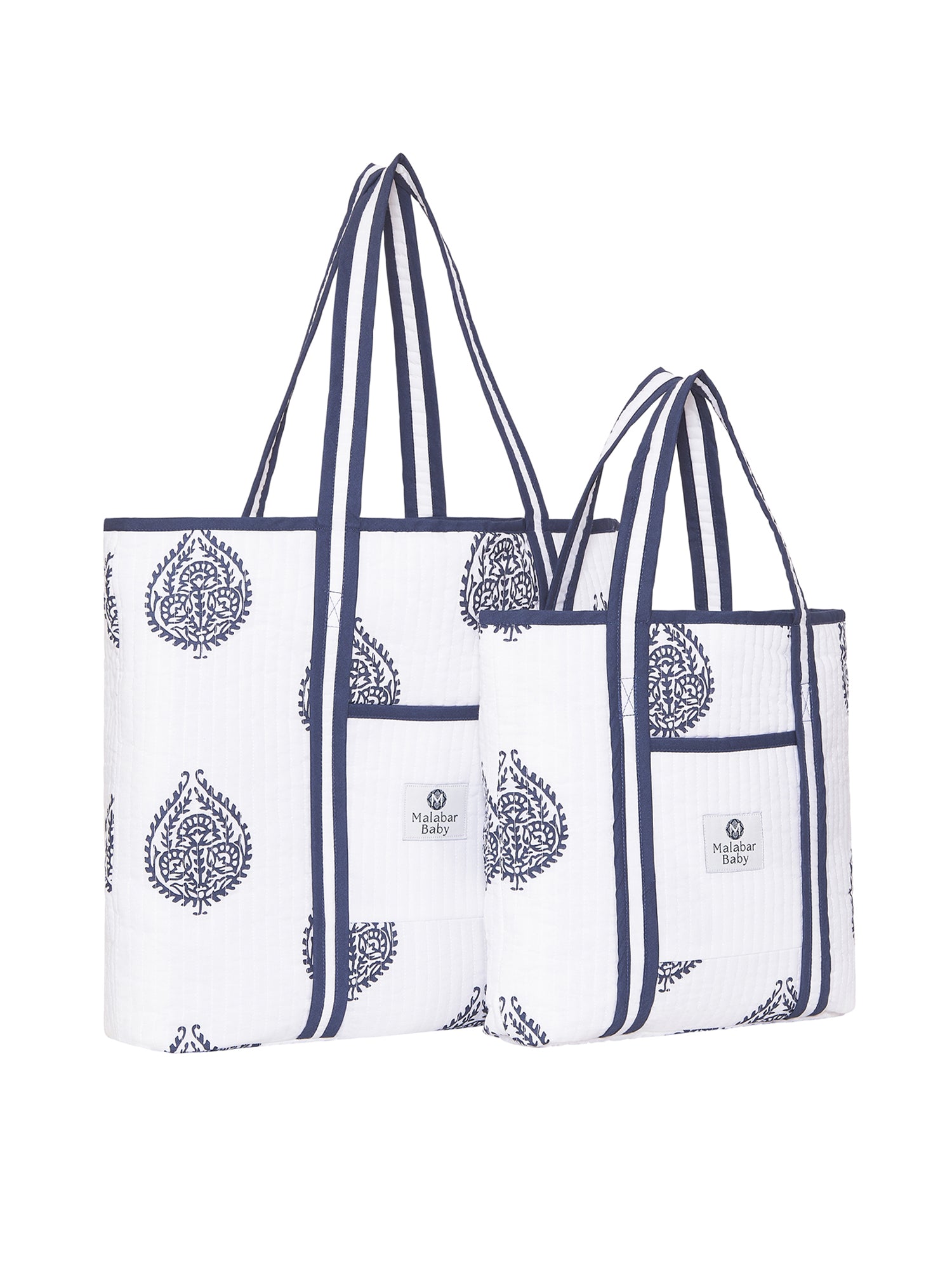 Tote Bag Clue Cotton Quilted Large