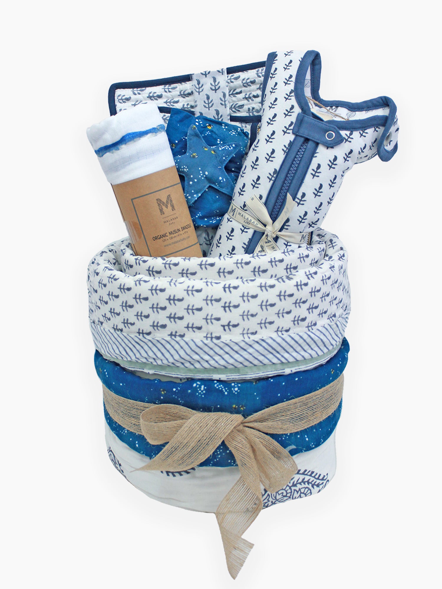Best Baby Gift Hamper by Malabar Baby for Baby Shower & New Parents — Thoughtful Gift Set, Organic Baby Gift, Baby Shower Gift, New Parent Gift, Baby Care Gift, Baby Essentials Gift