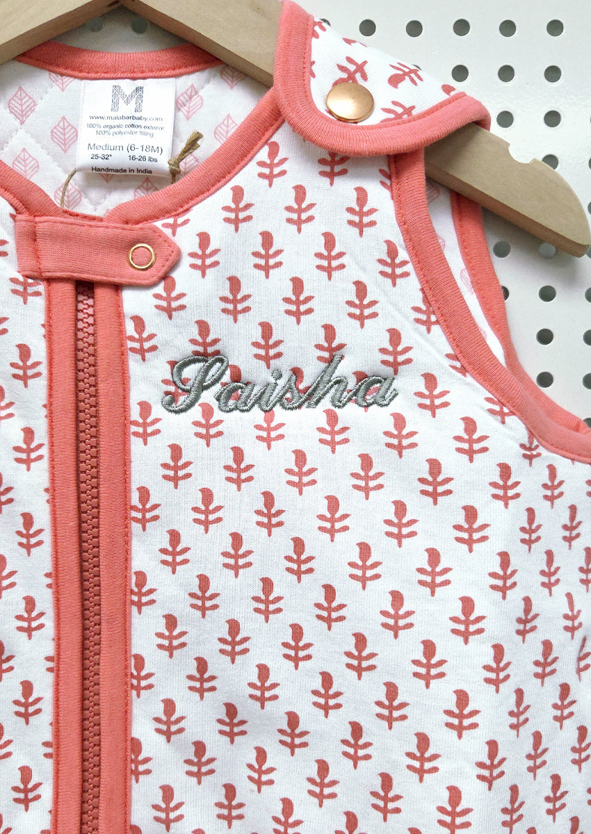 TOG 2.2 (Quilted) - Pink City Wearable Baby Sleep Sack