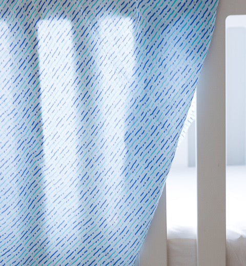 Malabar Baby | Organic Muslin Swaddles | 2 Pack | Shades of Blue