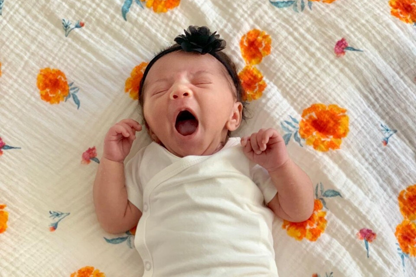 A Letter from Anjali: Introducing the Marigold Swaddle