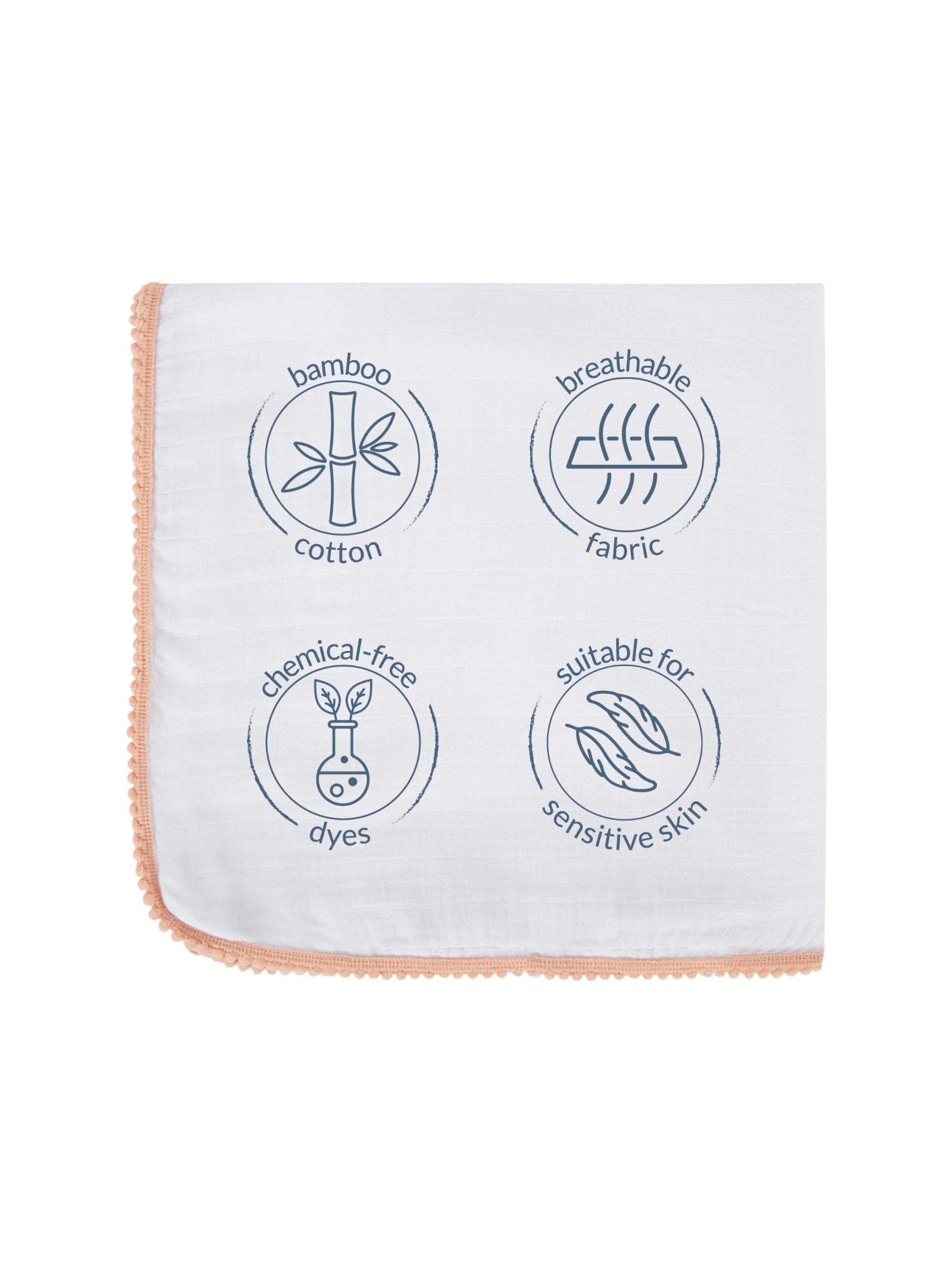 Peach Collection - 3 Pc Newborn Essential Set