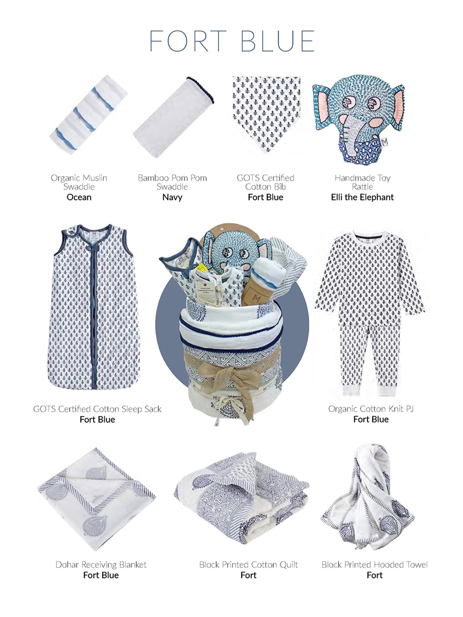 New Baby Gift Hamper - Extra Luxe!