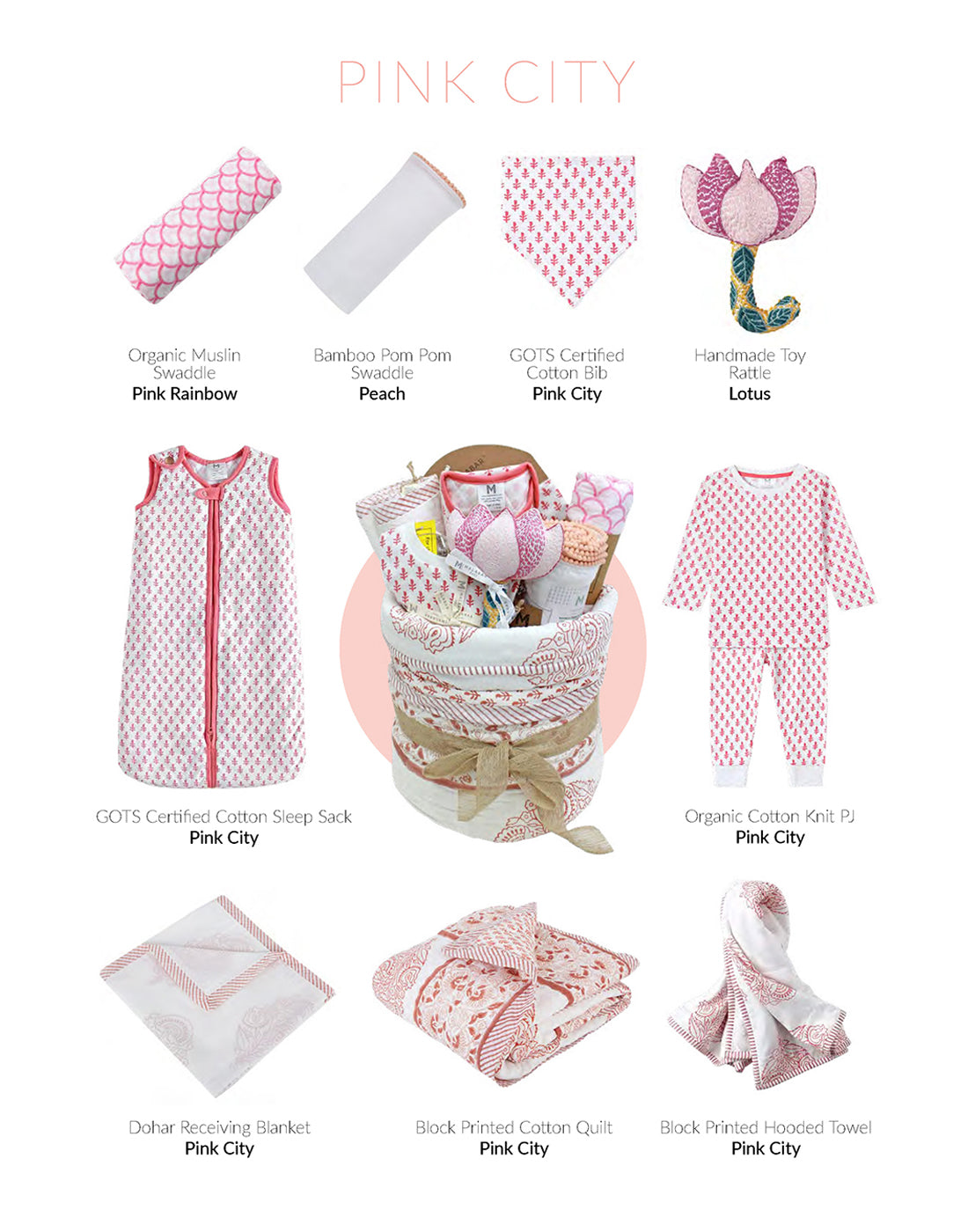 New Baby Gift Hamper - Extra Luxe!