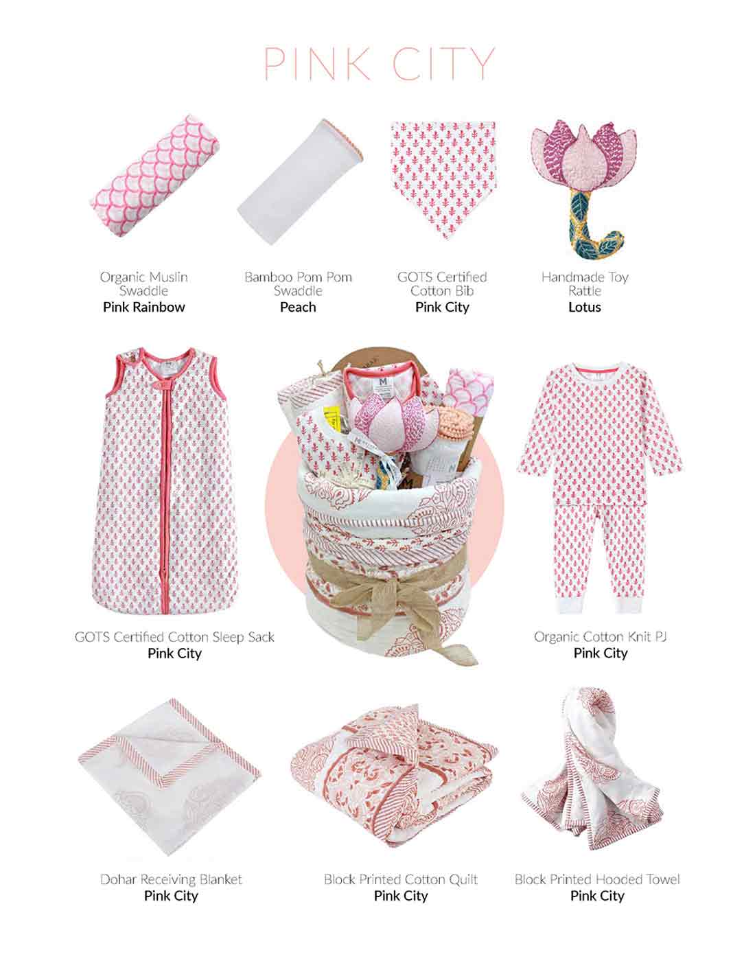 MIAMI - Luxe Joy - New Baby Gift Hamper