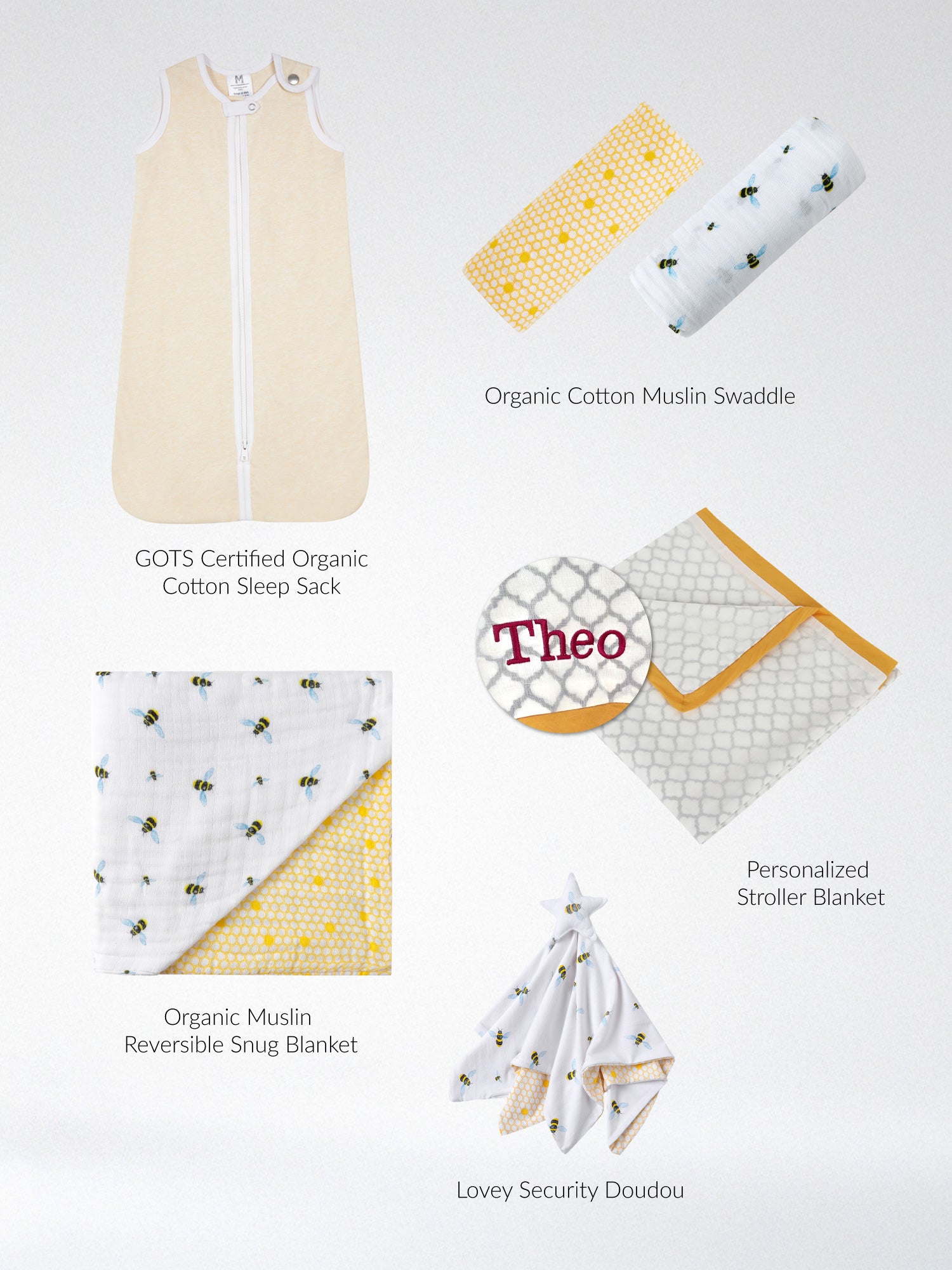 Honey Bee Organic Gift Set