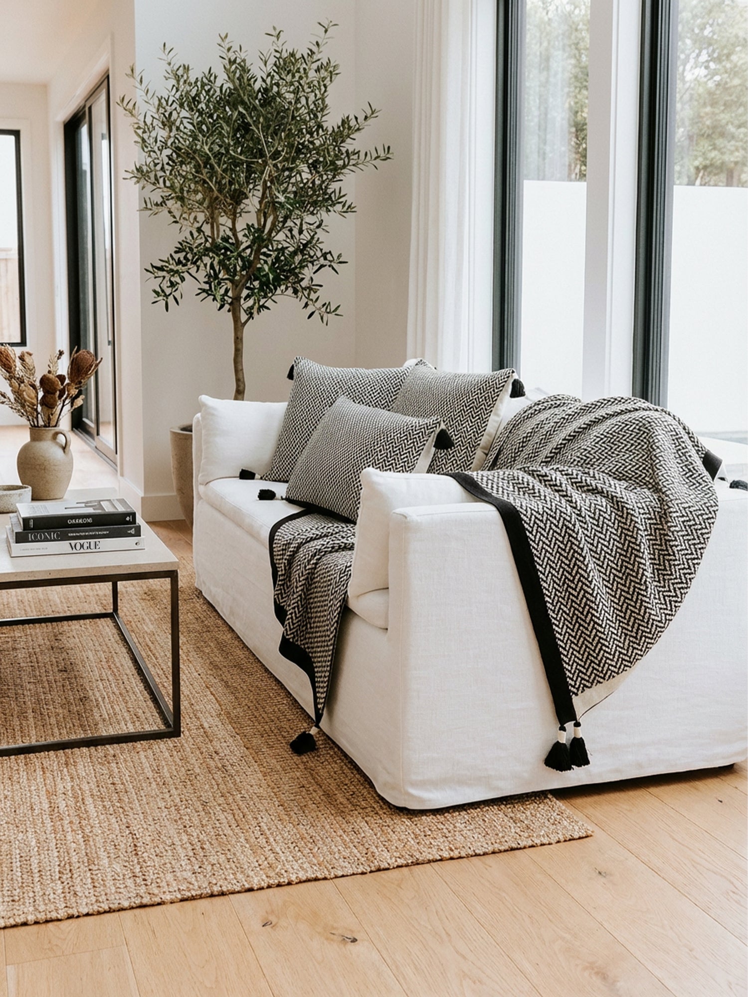 Organic Knitted Throw Blanket - Personalize!