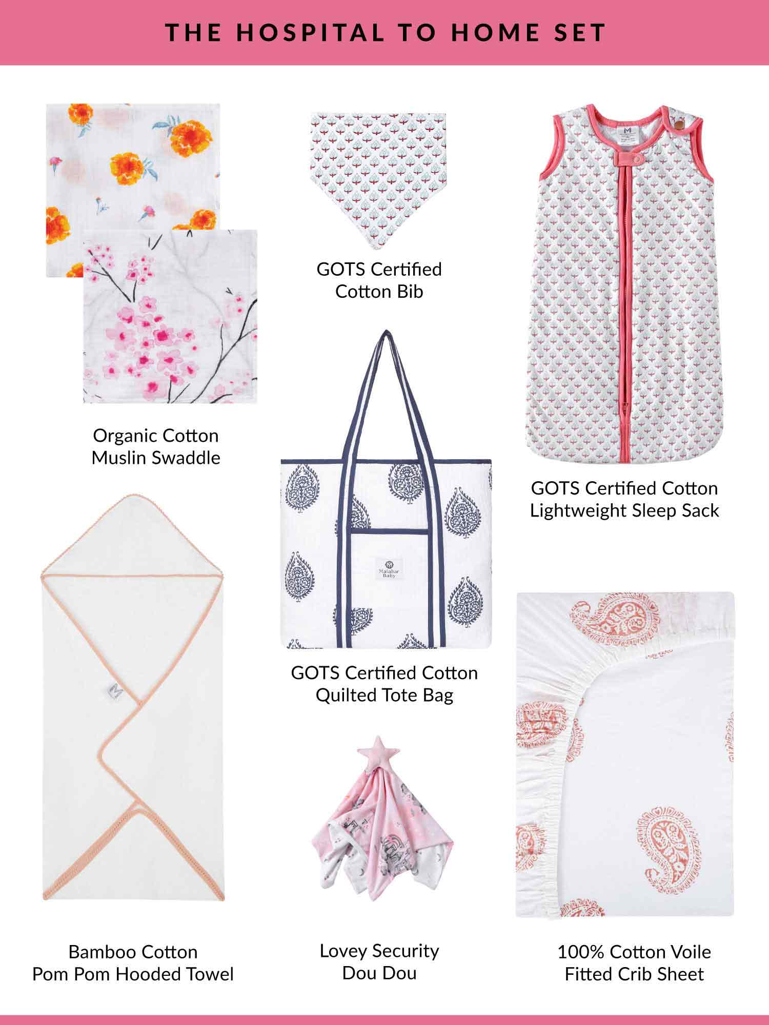 Pink - Hospital to Home Care Set