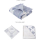 Fort Blue Paisley Gift Set - Going Home Newborn Bed + Bath Gift Set