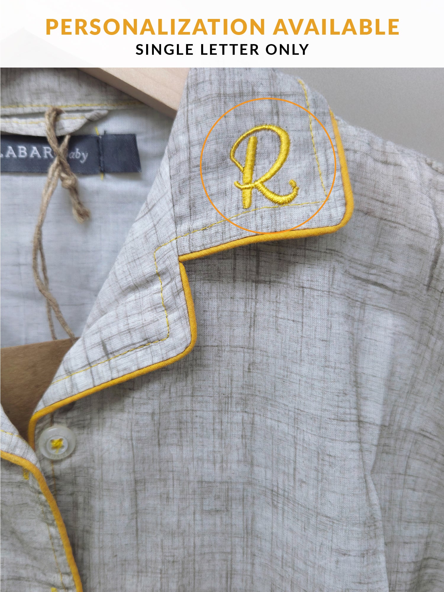 Children's Loungewear PJ Set - Erawan (Grey)