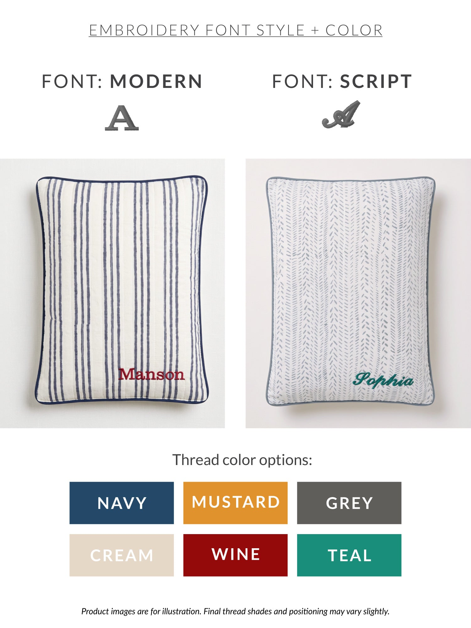Organic Cotton Baby Pillow