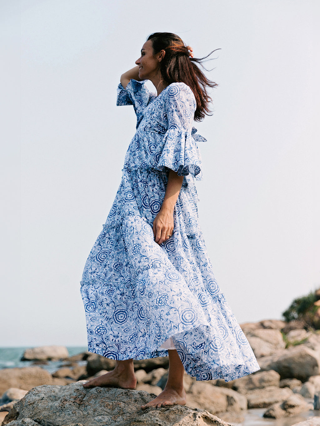 Block Printed Dress