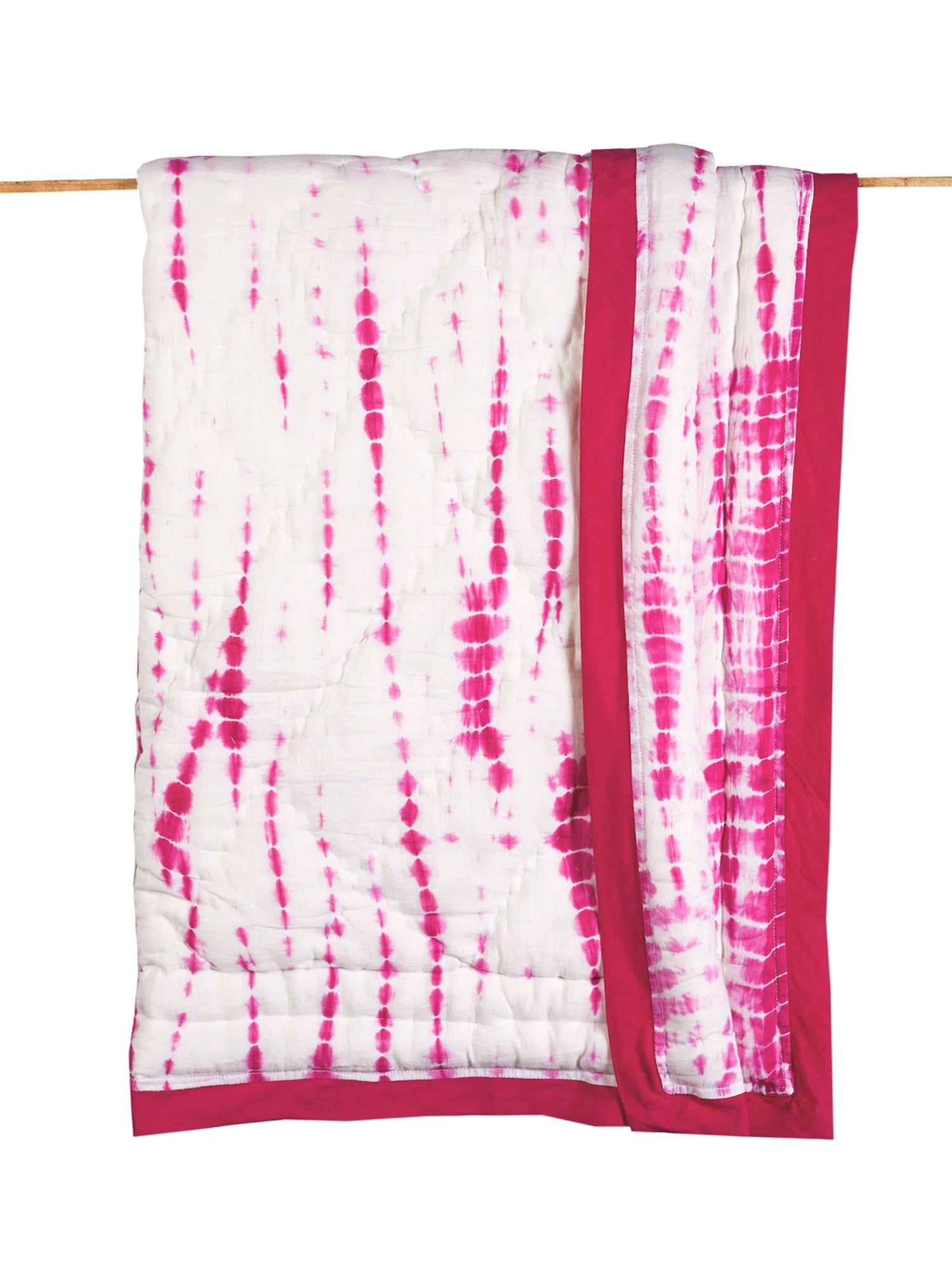 Kyoto Pink Cotton Quilt