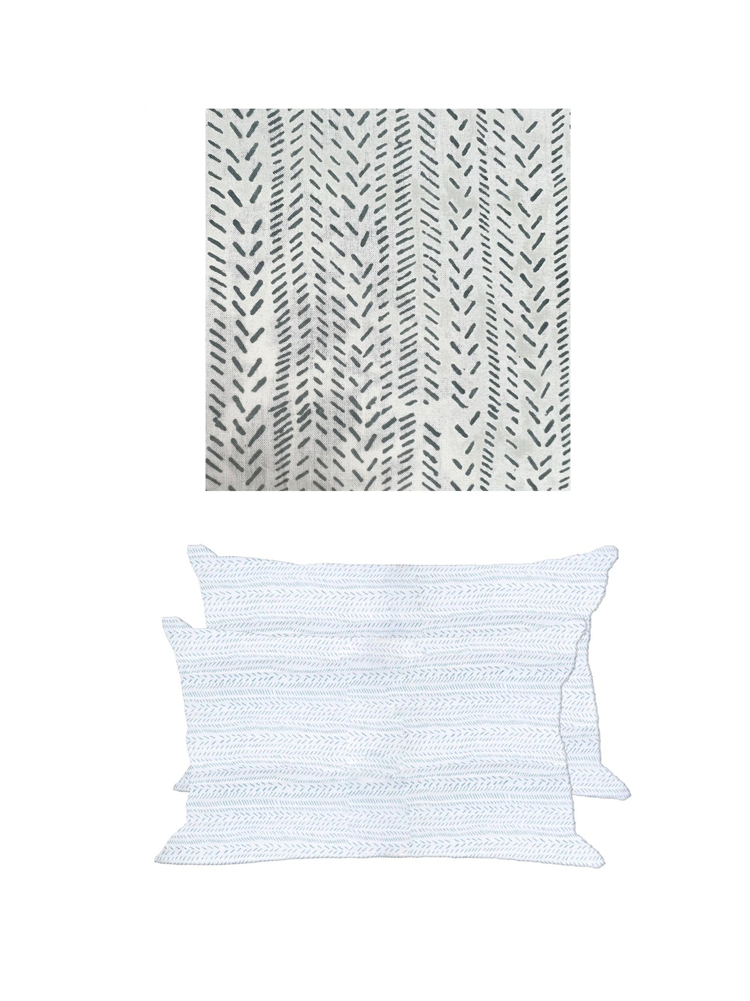 Provence Blue Twin Sheet & Pillowcase Set