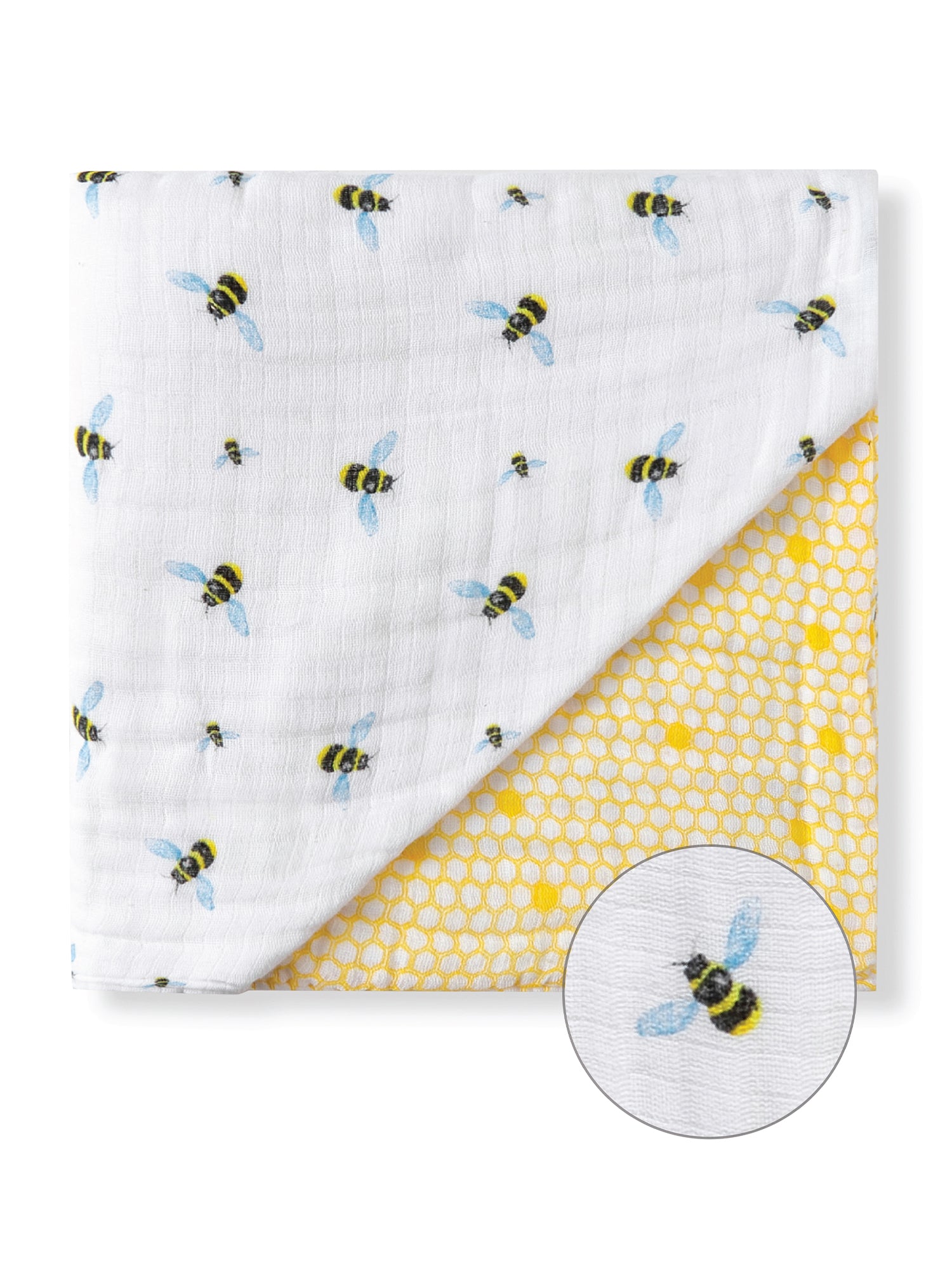 Organic Snug Blanket - Bees