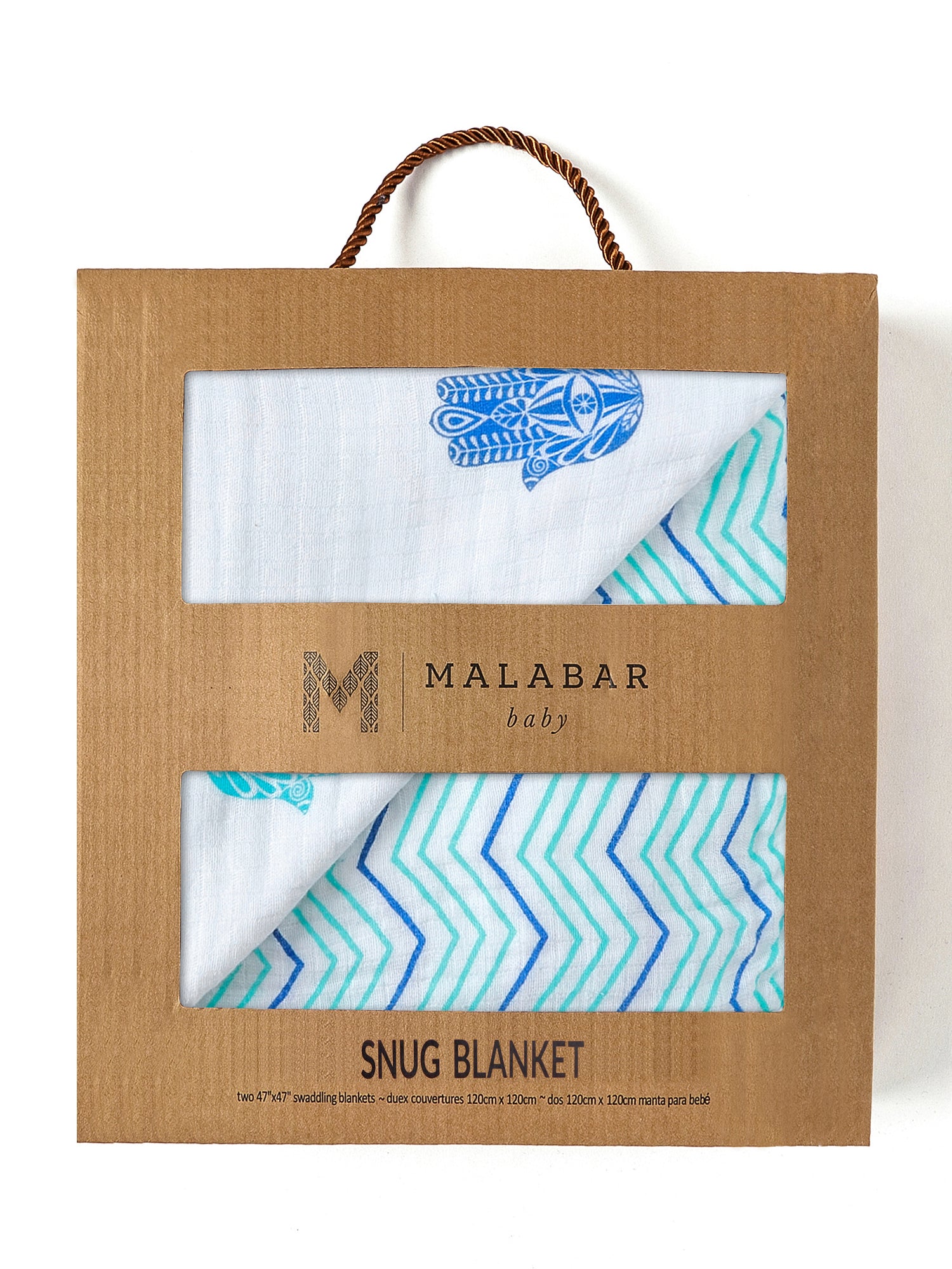 Organic Snug Blanket - Hamsa