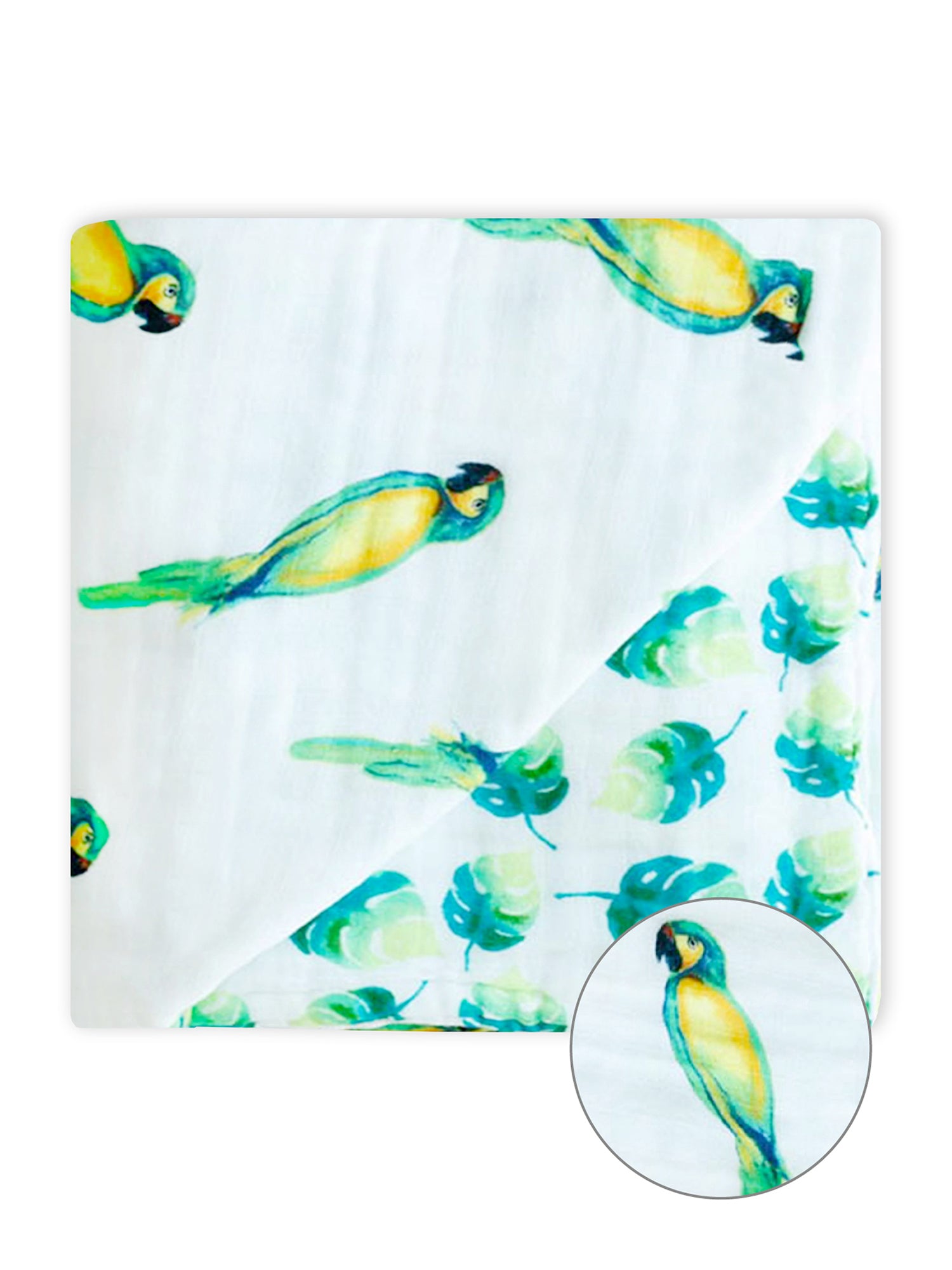 Organic Snug Blanket - Parrots