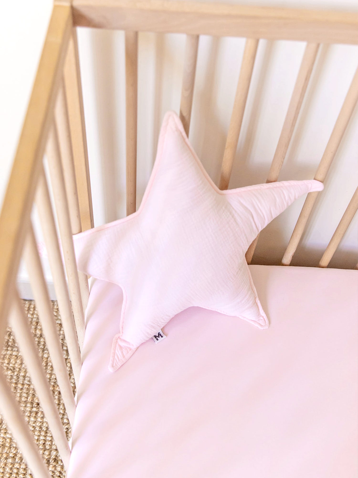 Fitted Cotton Knit Crib Sheet