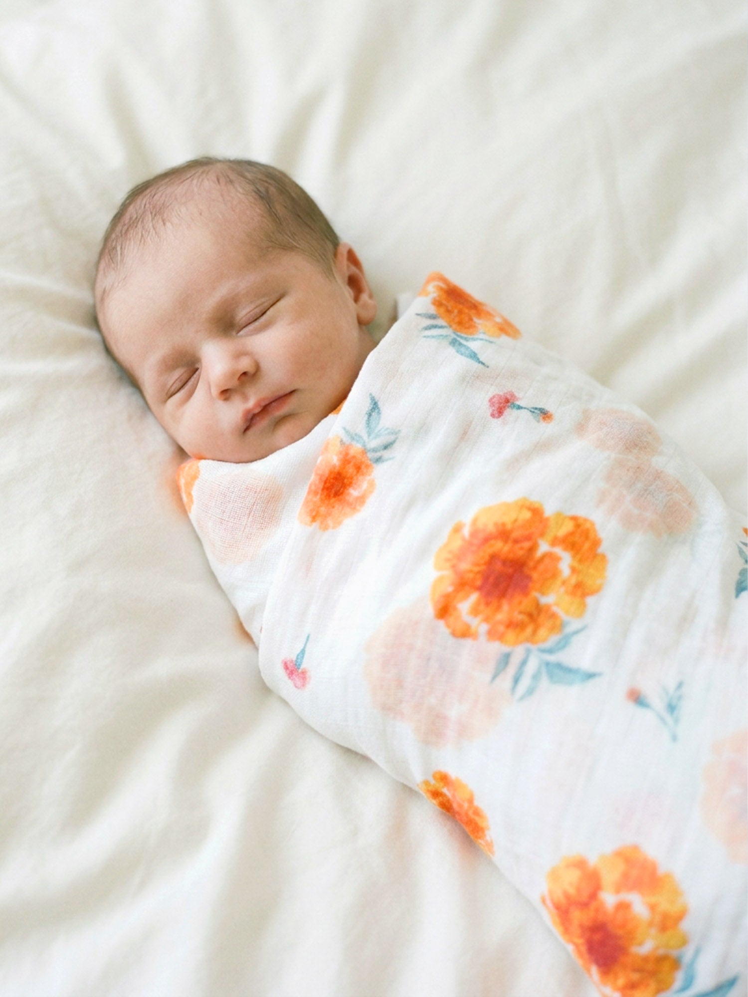 Organic Swaddle - Marigold