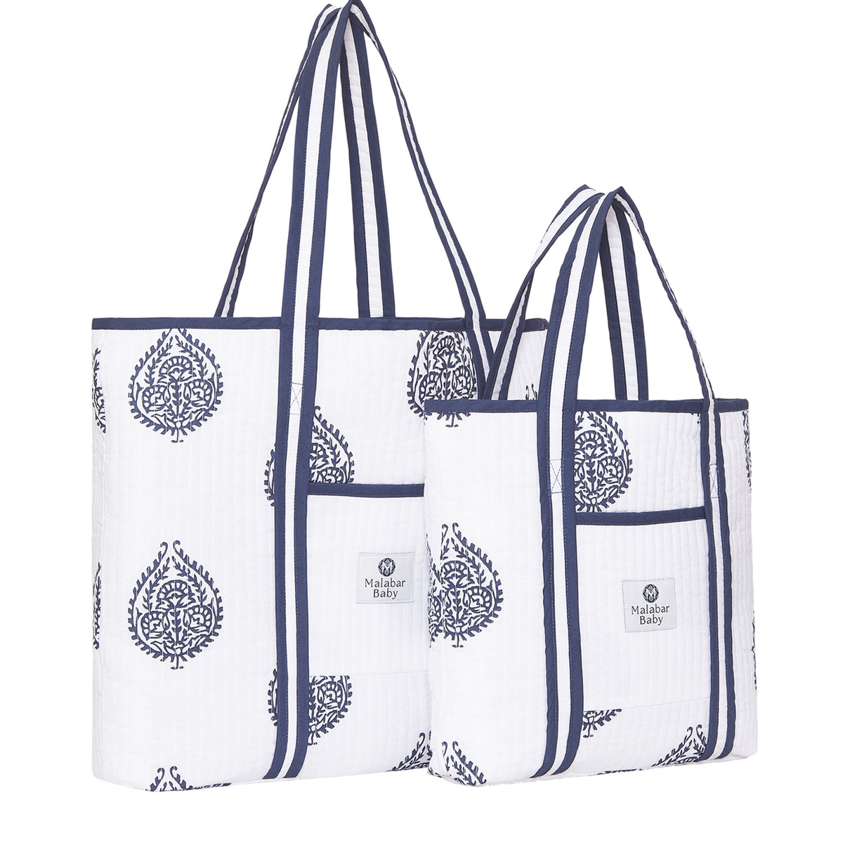Clue Cotton Quilted Tote Bag