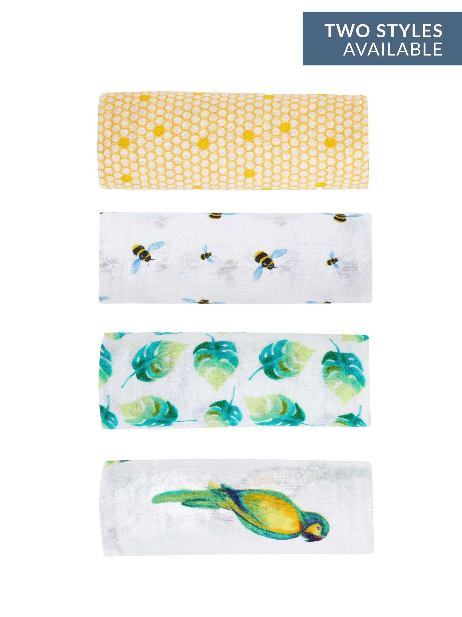 Organic Cotton Muslin Essential Baby Set
