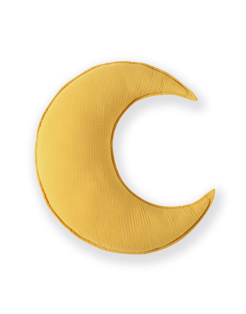 Moon Cushion- Mustard Yellow