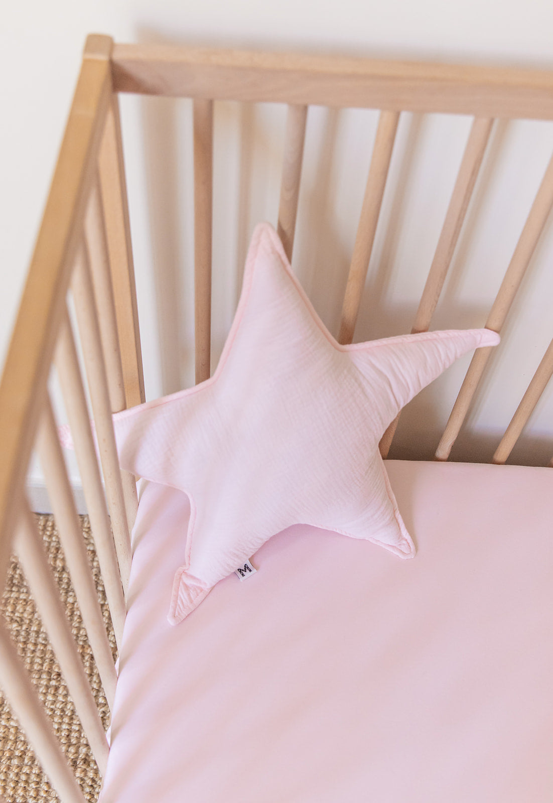 Fitted Cotton Knit Crib Sheet